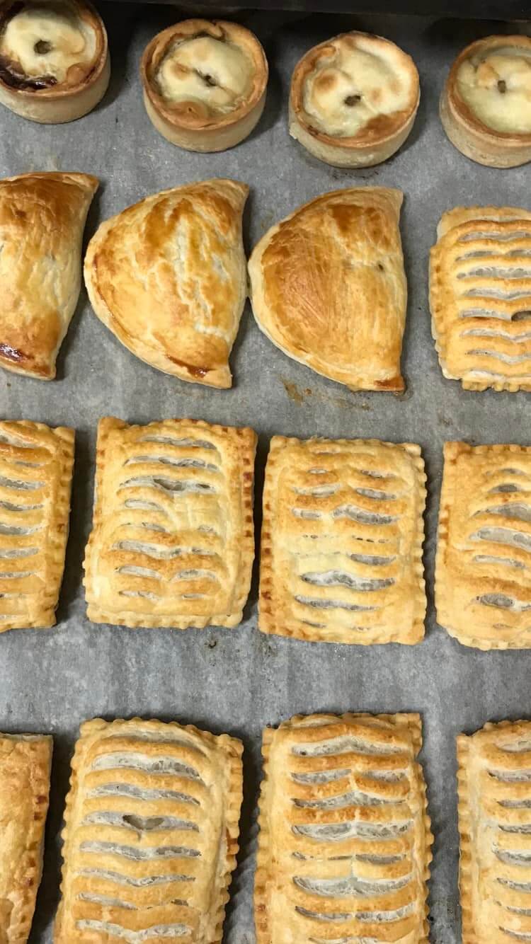 Pastries and Savoury Bakes